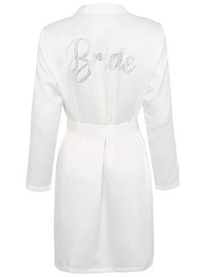 bride dressing gown asda