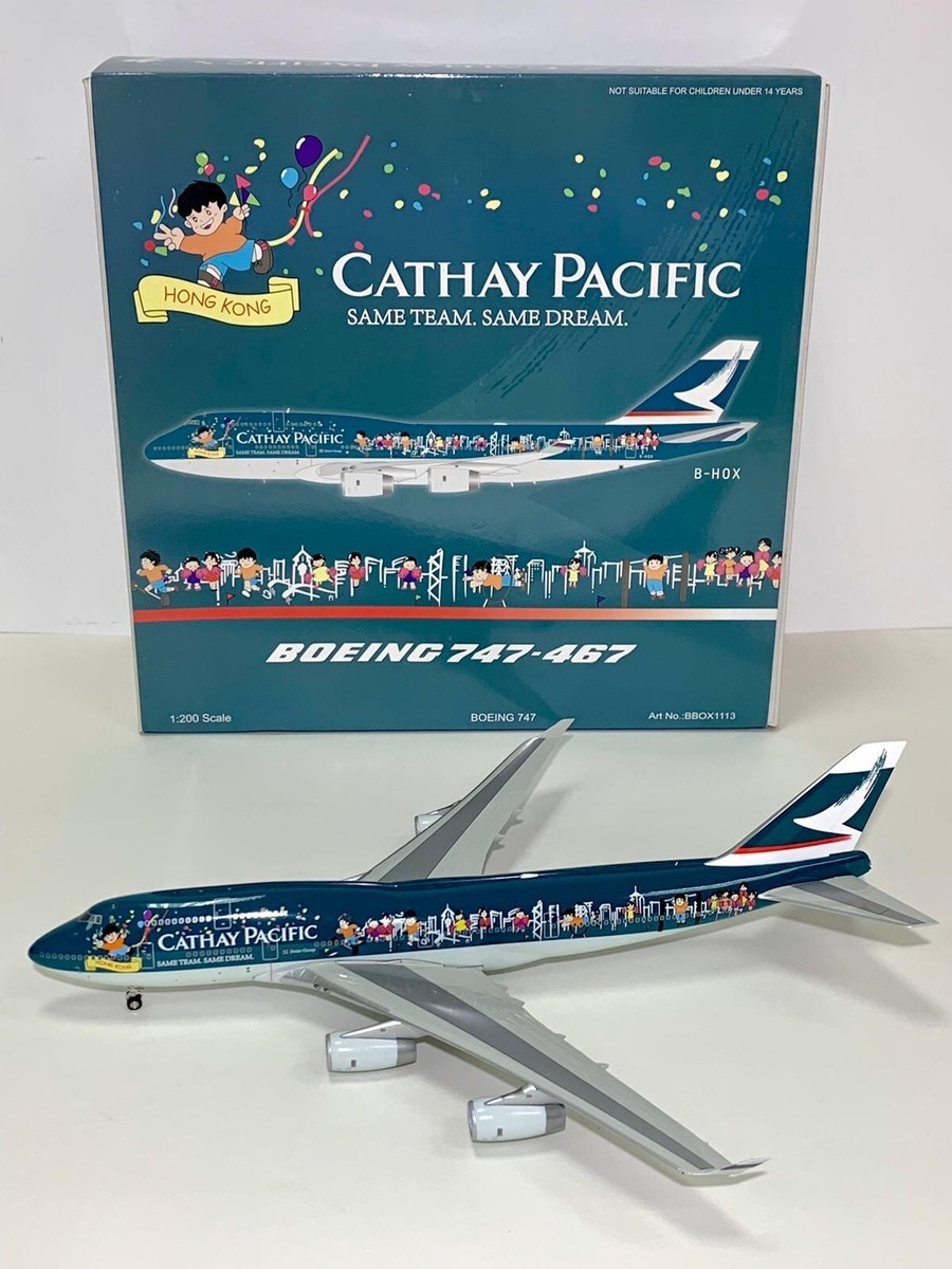 BBOX / JC Wings 1:200 Cathay Pacific Boeing 747-467 BBOX1113