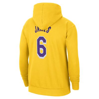 DB1181-728] Mens Nike NBA LA LAKERS LEBRON JAMES #6 FLEECE