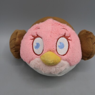 Angry Birds Star Wars Princess Leia Stella Plush 2015 8'' Tesco CWT Collection