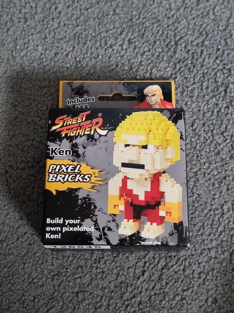 Street Fighter Ken Pixel Bricks Set BNIB Capcom Paladone Mini Lego