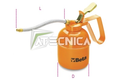 Oliatore Beta Tools 1751 200 CC Ölaotore Pumpe Öl Beccuccio Flessibile