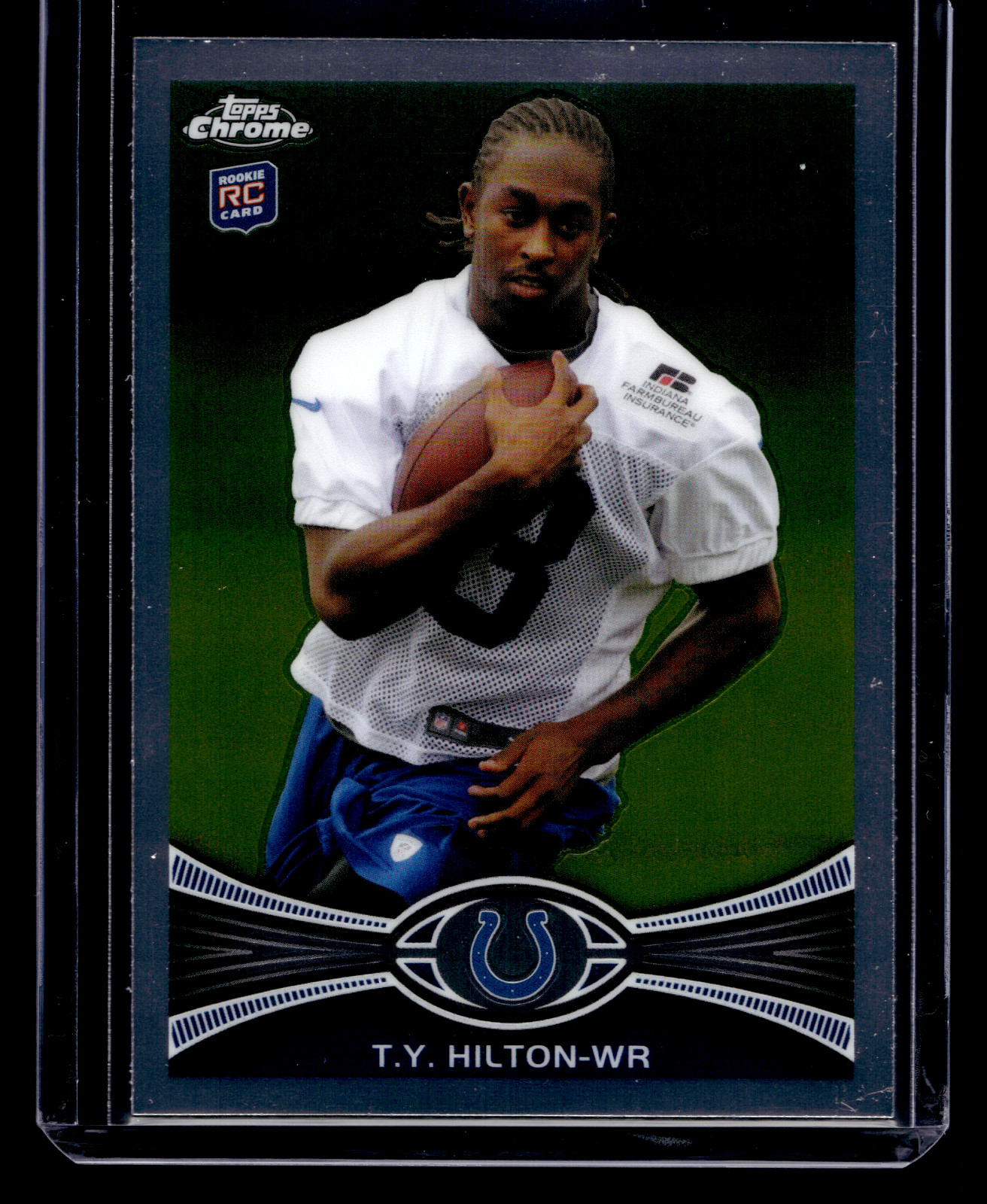 T.Y. Hilton Rookie Topps Chrome Football 2012 Card #17 Indianapolis Colts RC!