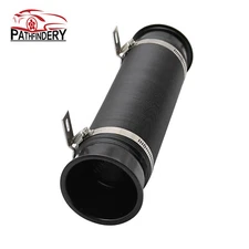 New 76mm 3inch Car Cold Air Intake Inlet Pipe Flexible Duct Tube Hose Kit Black