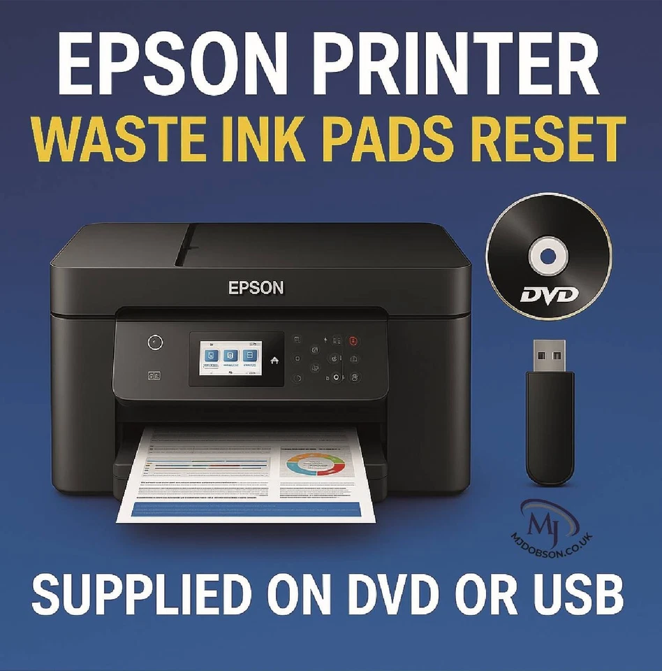 Epson XP  Reset - Brand New Multi--Reset XP-600 XP605 XP750 XP 800 XP 850 USB - Image 2 of 4