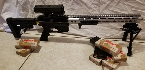 NcSTAR Delta 4x30mm Scope With White and Red Navigation LED