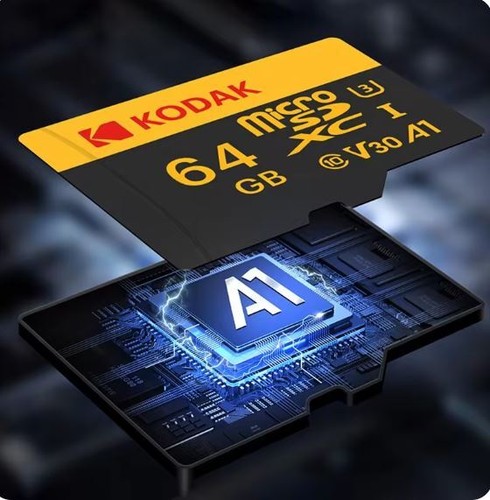 Micro SD Card 32,64,128,256GB KODAK UHS-I U3 V30 A1 Ultra Performance 4K Full HD - Picture 3 of 6