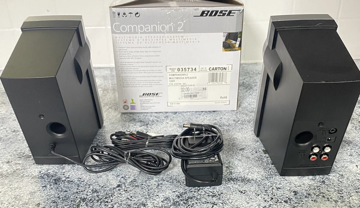 Bose ® Système d'enceintes multimédia Companion® 2 Série III