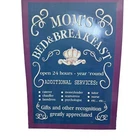 Retro Garage Tin Sign Mom's Bed and Breakfast Tin Sign 17”x12” Cottage Core