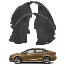Fender Liner For 2016-2019 Chevrolet Cruze Front Driver and Passenger Side