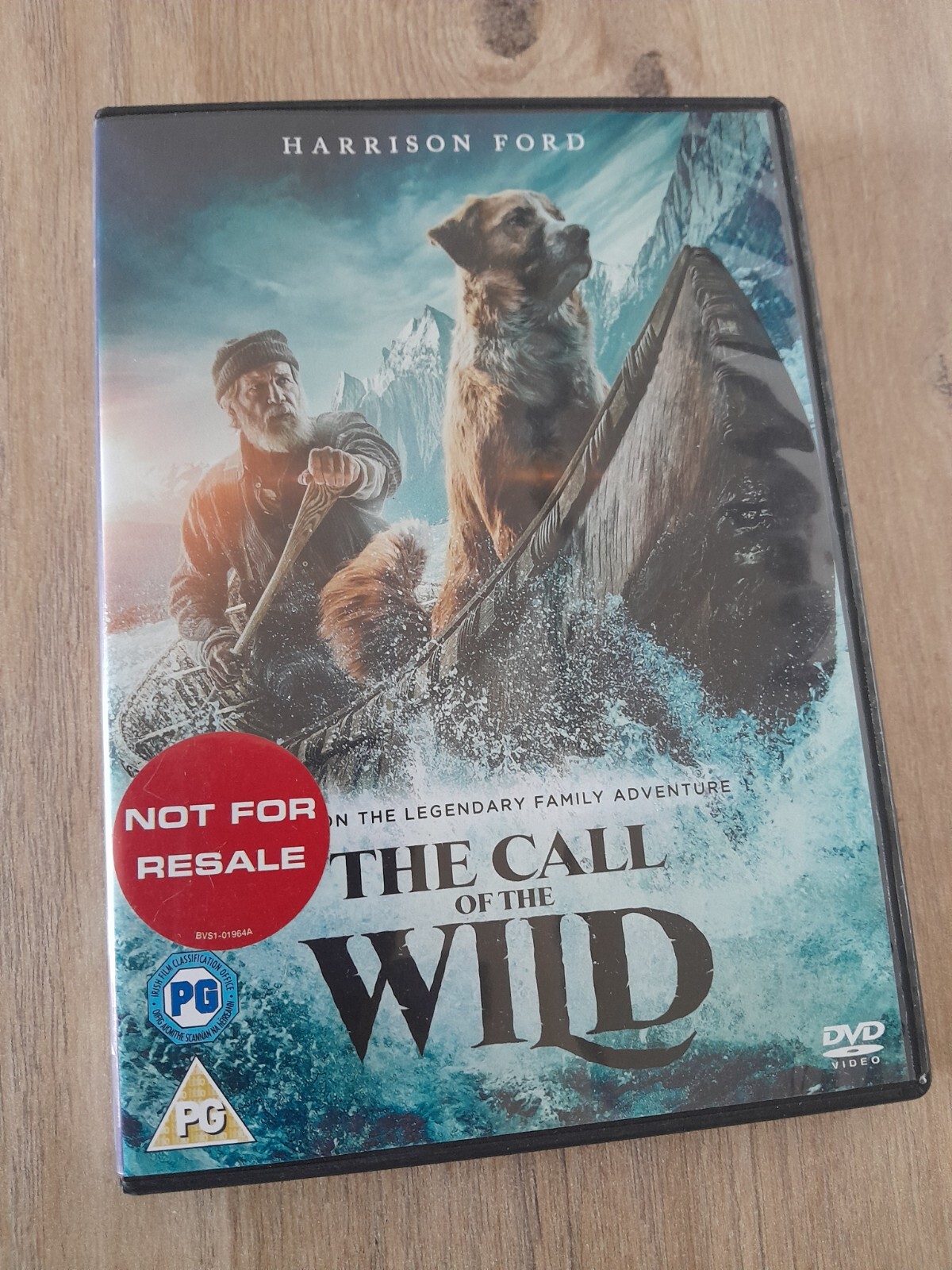 The Call Of The Wild DVD Harrison Ford Very Good Condition