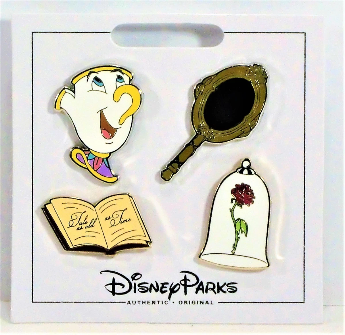 Beauty and the Beast 2017 Contemporary Disney Pins, Patches