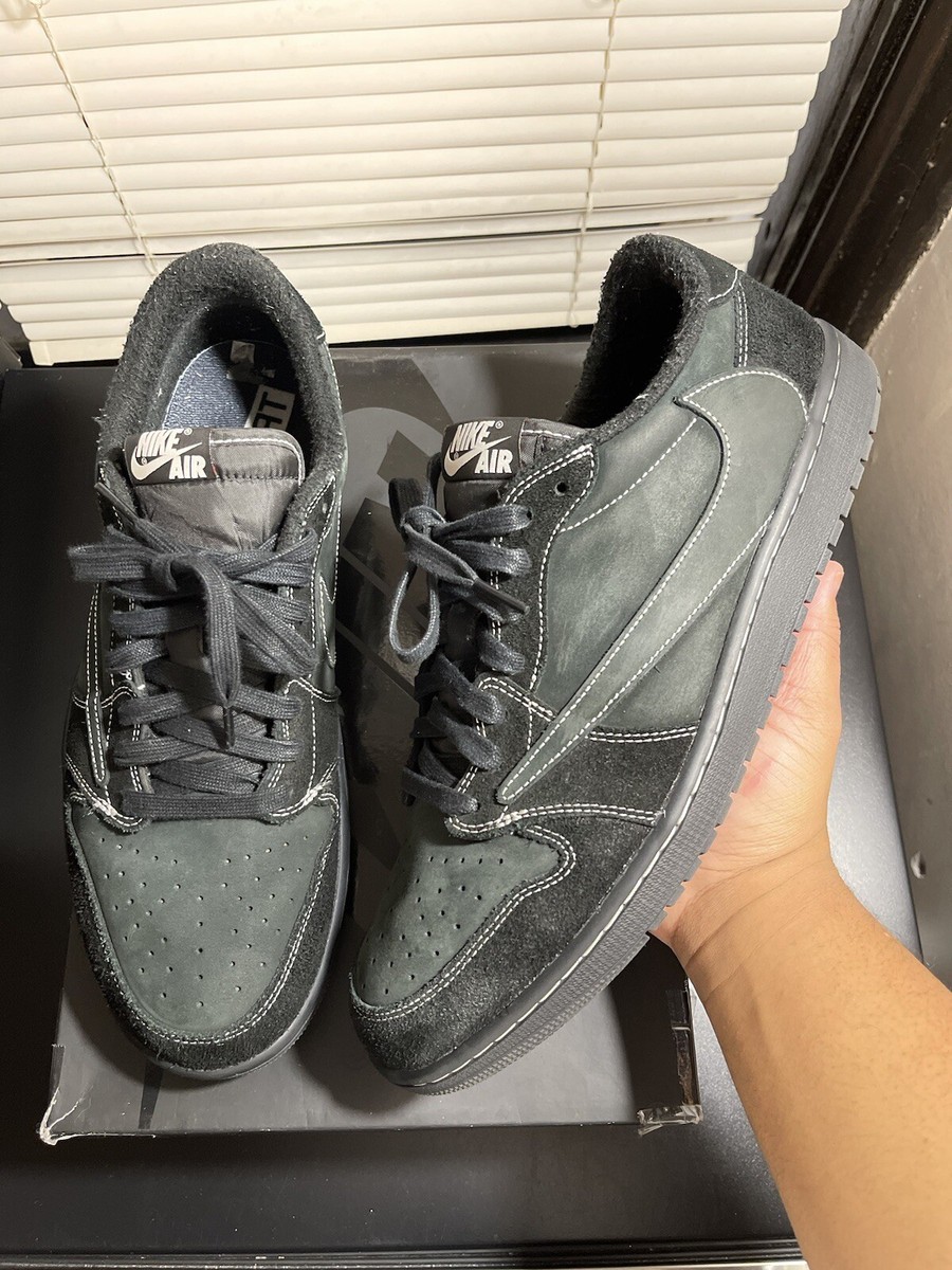 Jordan 1 Retro Low OG SP x Travis Scott Black Phantom Size Jordan 1 Retro Low OG SP x Travis Scott Black Phantom Size