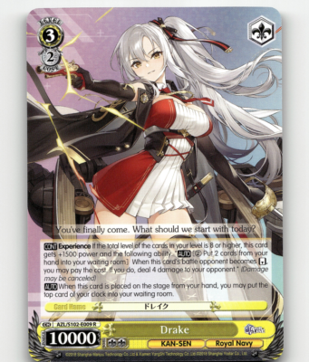 Weiss Schwarz Drake - Azur Lane | eBay