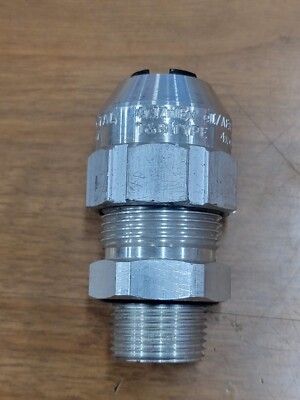 Thomas & Betts TCF075-67AL Silver Grip Tray/Cord Connector 3/4''. SW88