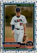 2023 Panini USA Baseball Stars & Stripes   #8 Stunner Gonzales