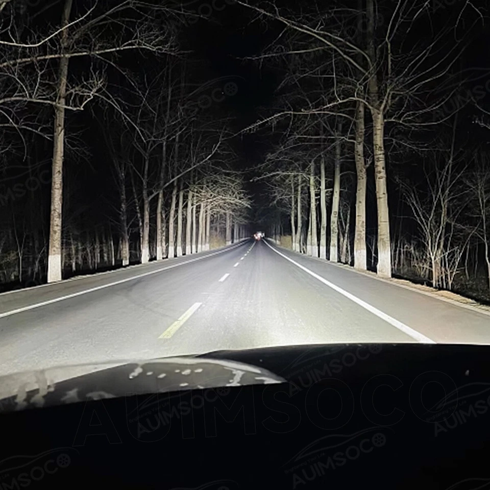 Kit combinado de luces LED altas/bajas + faros antiniebla para Hyundai Santa Fe 2019-2020 Foto 2 de 4