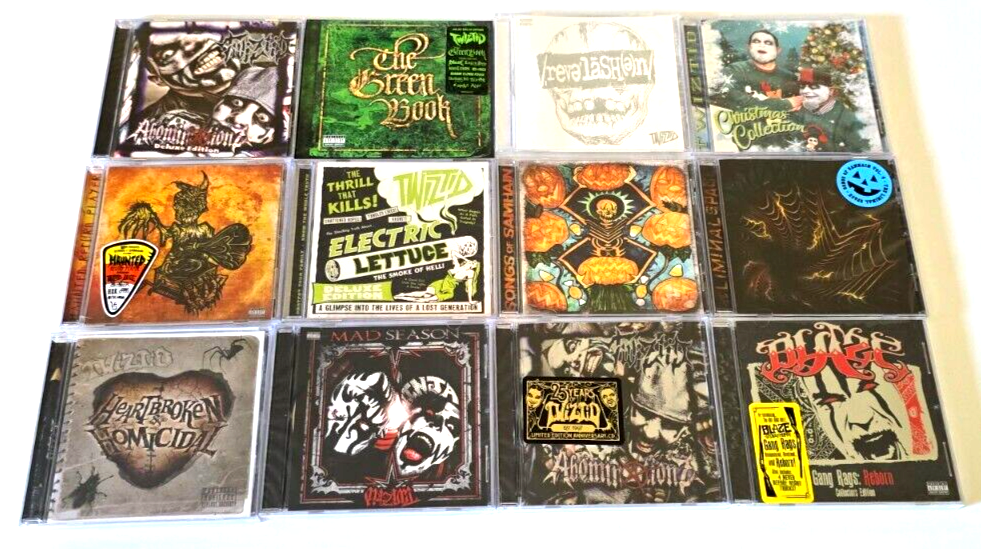 🪓Twiztid CD, BLAZE CD, HOK CD,AXE CD, ROC, YOU PICK CD, AMB, LEX,🪓LOTS of CDs