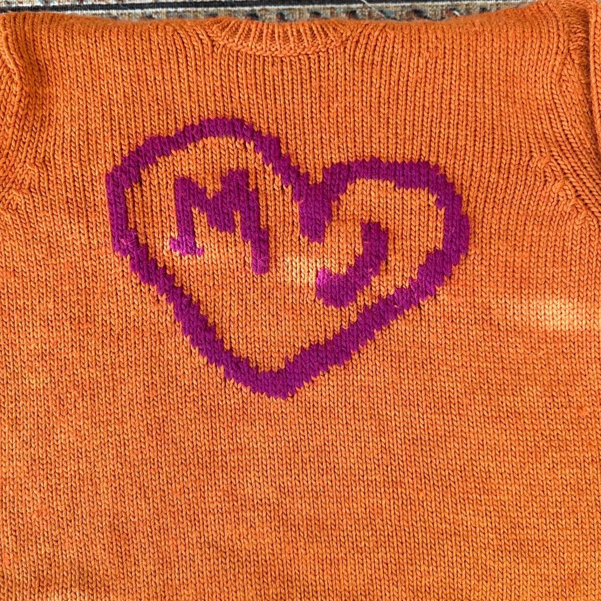 heaven by marc jacobs orange MJ sweater | eBay heaven by marc jacobs orange MJ sweater | eBay