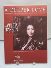 A Deeper Love Aretha Franklin Sheet Music Piano Voice Guitar 90s R&B Soul    F5P