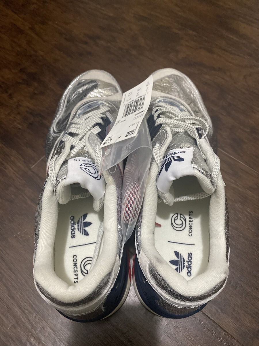 Adidas ZX 9000 Concepts Boston Marathon Silver FY9966 Men Size