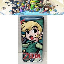 Cartera larga plegable para mujer Nintendo Legend of Zelda Wind Waker