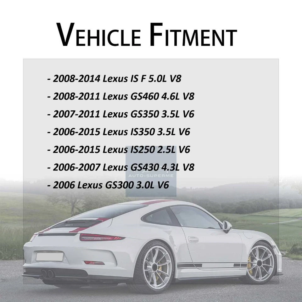 Kit de eslabones de barra estabilizadora trasera 2x para Lexus GS460 2008 2009 2010 2011 4,6 L Foto 2 de 4