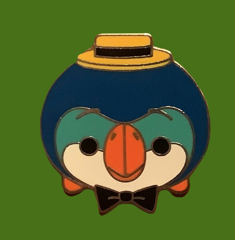 Disney Tiki Room Barker Bird from Adventureland  Tsum Tsum pin