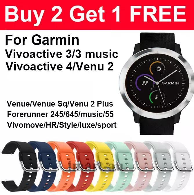 Garmin Vivoactive 4 vs Venu vs Vivoactive 3 (Music): All