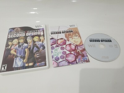 Trauma Center: Second Opinion (Nintendo Wii, 2006) Tested & Working (Complete)