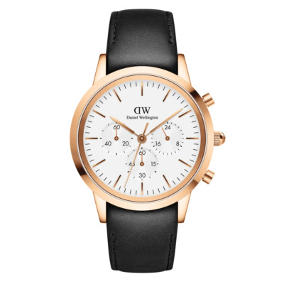 Daniel Wellington Iconic Chronograph Herren Armbanduhr - DW00100646