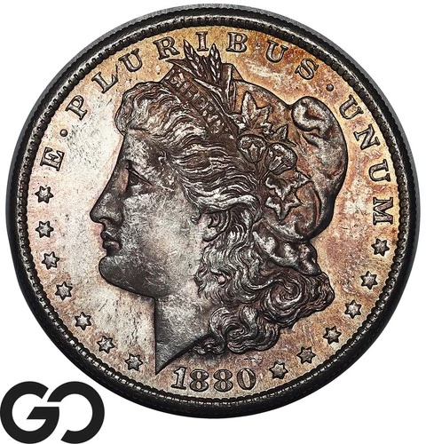 1880-S Morgan Silver Dollar, Proof-Like, Gorgeous PL Gem BU++