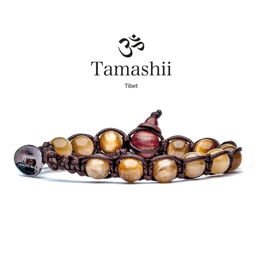 Bracelet Tamashii BHS900-80 en pierres dures pour un style zen