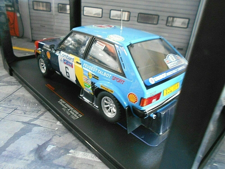 TALBOT Sunbeam Lotus Gr.2 Rallye RAC GB Lombard #6 Blomqvist Shell 1982 IXO 1:18 - Bild 3 von 3