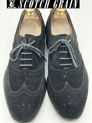 Grain Suede Wing Tip 24.5EEE6 400 yen