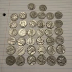 Lot Of 38 Mercury Dimes