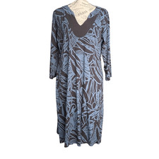 Fresh Produce 3/4 Sleeve Floral Patterned Dress in Size Large