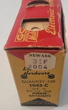 GC Electronics 1043-C Rubber Panel Hole Grommets- 3/8” Hole 1/2” ID