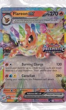 Flareon ex - (Prismatic Evolutions Stamp) 014/131 Sealed Promo Pokémon TCG