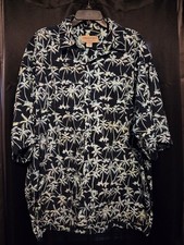 Johari West 2XLT Mens Button-Up Hawaiian Trop...