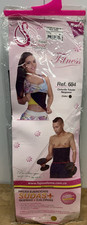 Fajas Salome Neoprene Waist Trainer Firm Compression XL Black Yellow Model 684