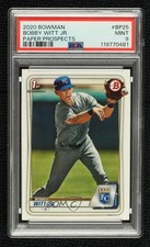 2020 Bowman Prospects Bobby Witt Jr #BP-25 PSA 9 MINT