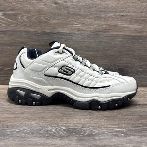 Skechers Mens Energy After Burn 50081EW White Casual Shoes Sneakers Size 13 Skechers Men main image 4