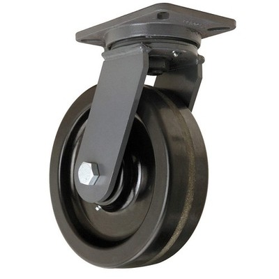 HAMILTON S-CH-13PH-4SL-FB Plate Caster,Swivel,Phenolic,12 1/2''H 5VG99