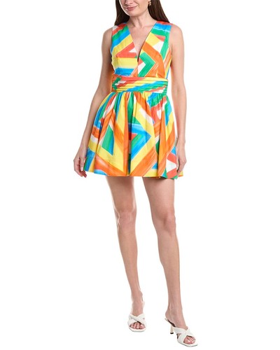 Milly Nikki Stripe Poplin Mini Dress Women's Milly Nikki Stripe Poplin Mini Dress Women's