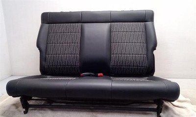 Jeep JK Wrangler OEM 4 Door Oscar Mike Black Leather Rear Seat 2012-2014 152064