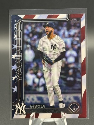 2025 Topps Update Series Devin Williams #US178 Independence Day /76