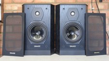 Tannoy 605 Bookshelf Speakers - Fully Working & Great Sound with Cosmetic Issues