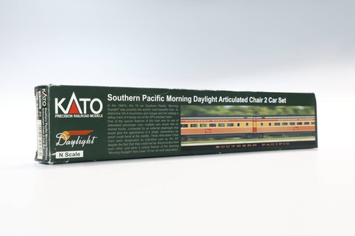 KATO Southern Pacific Morning Daylight Articulated Chair 2 Car Set 11388 | Condition: Used