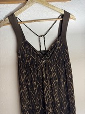Guess maxi dress size S cutout and ties in back form-fitting bodice
